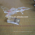 Crystal Airplane, modelo de avión, regalo de cristal o recuerdo